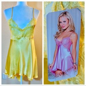 Shirley of Hollywood Yellow Chemise